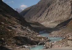 Where does the Indus flow?