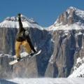 Esqui noturno em Val di Fassa