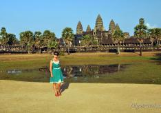Anchor Wat, Камбоджа - най-големият кхмерски храм Ангкор в света