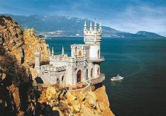 Map of tourist attractions of Crimea