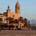 Sitges - salah satu resor terbaik di Spanyol Sitges di peta Catalonia