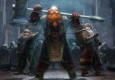 Jogo de tabuleiro infantil “Dungeon of the Dwarves Videogames Dwarven Brawl Bros