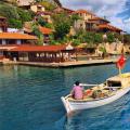 ตุรกี, เกาะ Kekova, เมือง Dolihiste ที่จมอยู่ใต้น้ำ: ประวัติศาสตร์, ทัศนศึกษา เมือง Kekova ที่ถูกน้ำท่วม