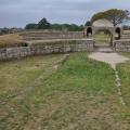 Cidade de Paestum, Itália.  Tiara napolitana.  Paestum.  Vídeo de Paestum