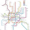 Carte des transports de Shanghai