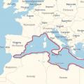 Южното крайбрежие на Средиземно море